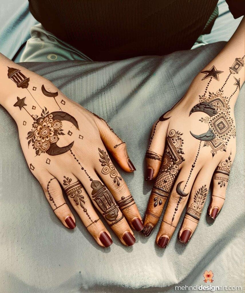 70+ Mehndi Designs for Eid: Celebrate with Style and Grace 30