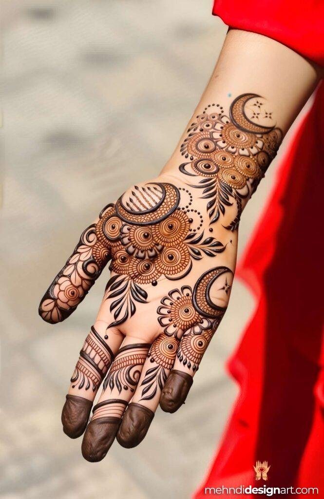 70+ Mehndi Designs for Eid: Celebrate with Style and Grace 32
