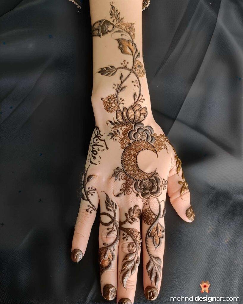 70+ Mehndi Designs for Eid: Celebrate with Style and Grace 34