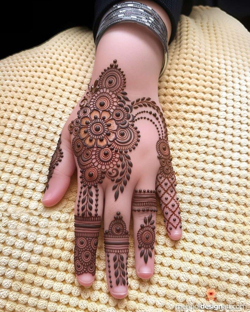 70+ Mehndi Designs for Eid: Celebrate with Style and Grace 38
