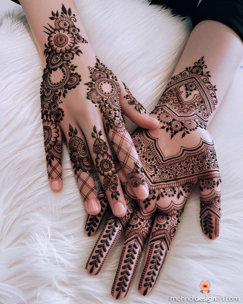 70+ Mehndi Designs for Eid: Celebrate with Style and Grace 39