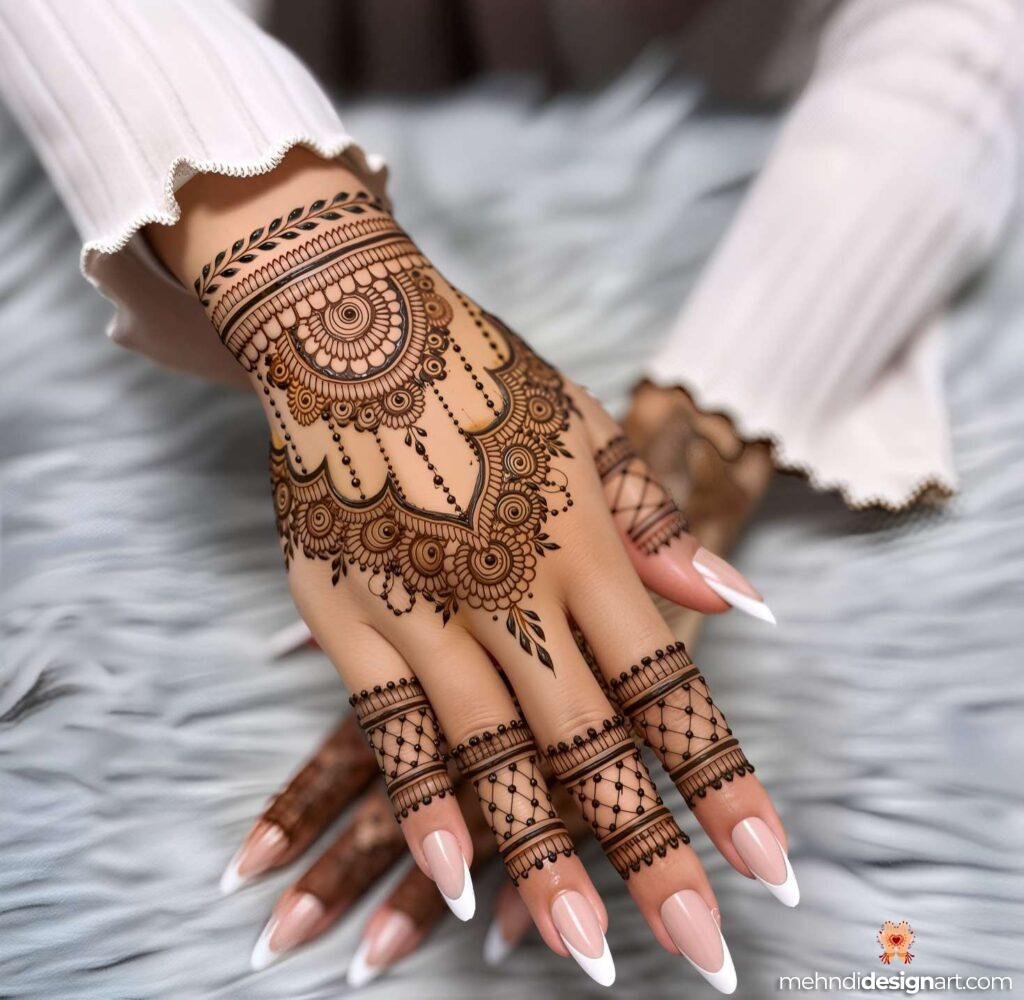 70+ Mehndi Designs for Eid: Celebrate with Style and Grace 42