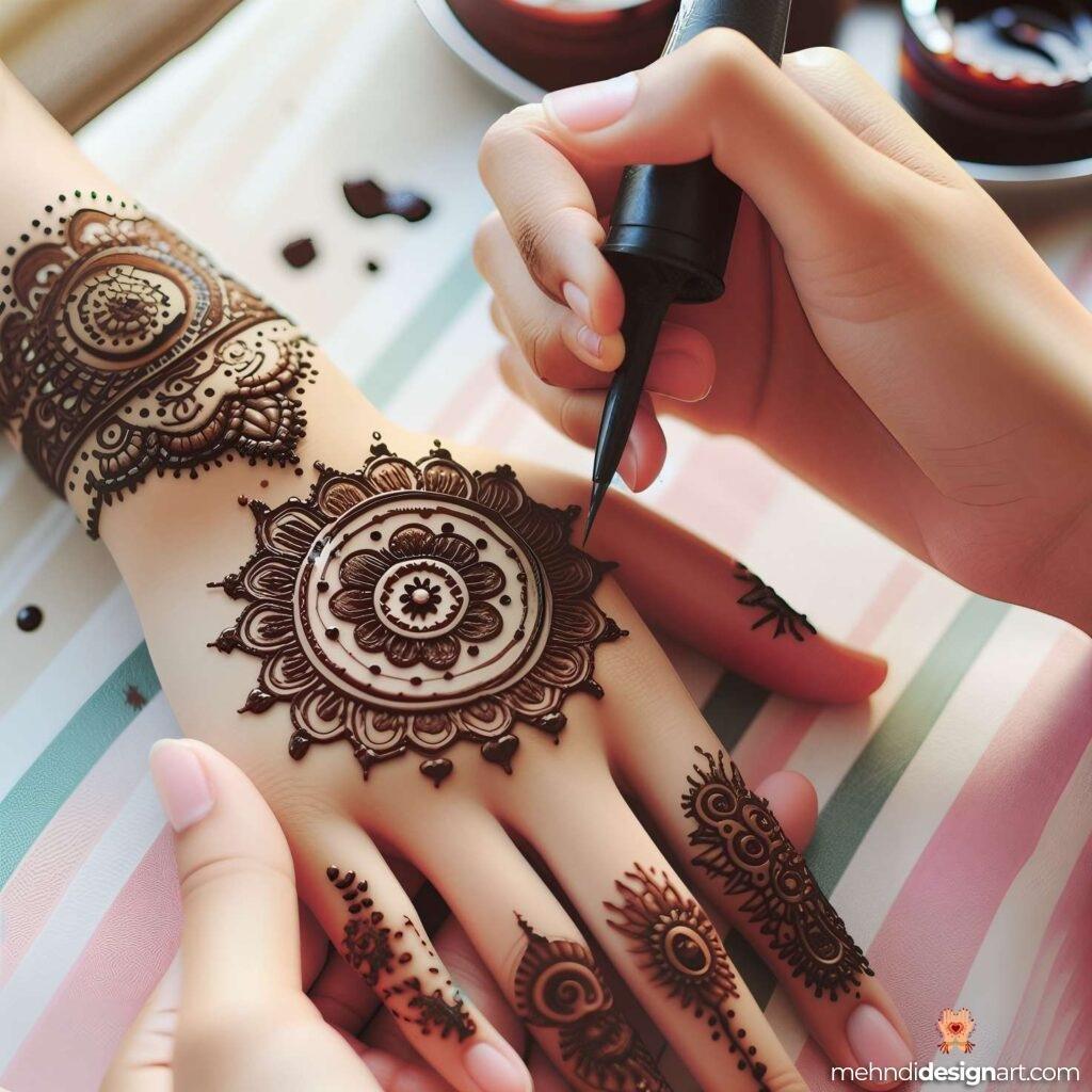 70+ Mehndi Designs for Eid: Celebrate with Style and Grace 48