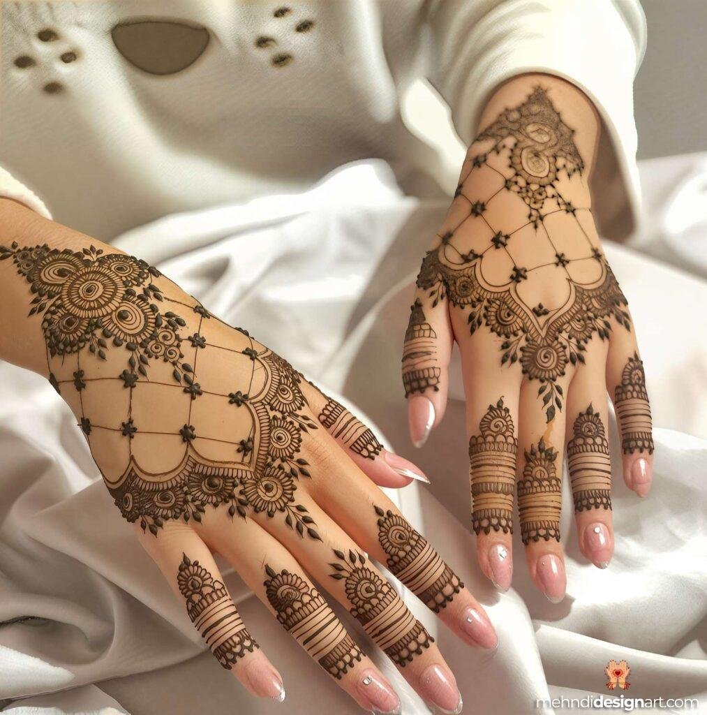 70+ Mehndi Designs for Eid: Celebrate with Style and Grace 47