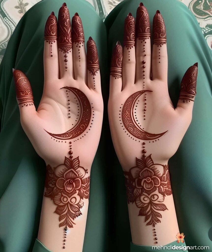 70+ Mehndi Designs for Eid: Celebrate with Style and Grace 54