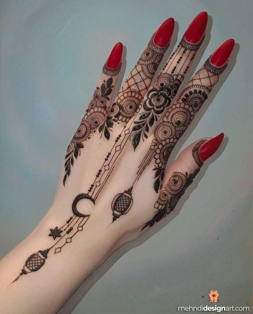 70+ Mehndi Designs for Eid: Celebrate with Style and Grace 57