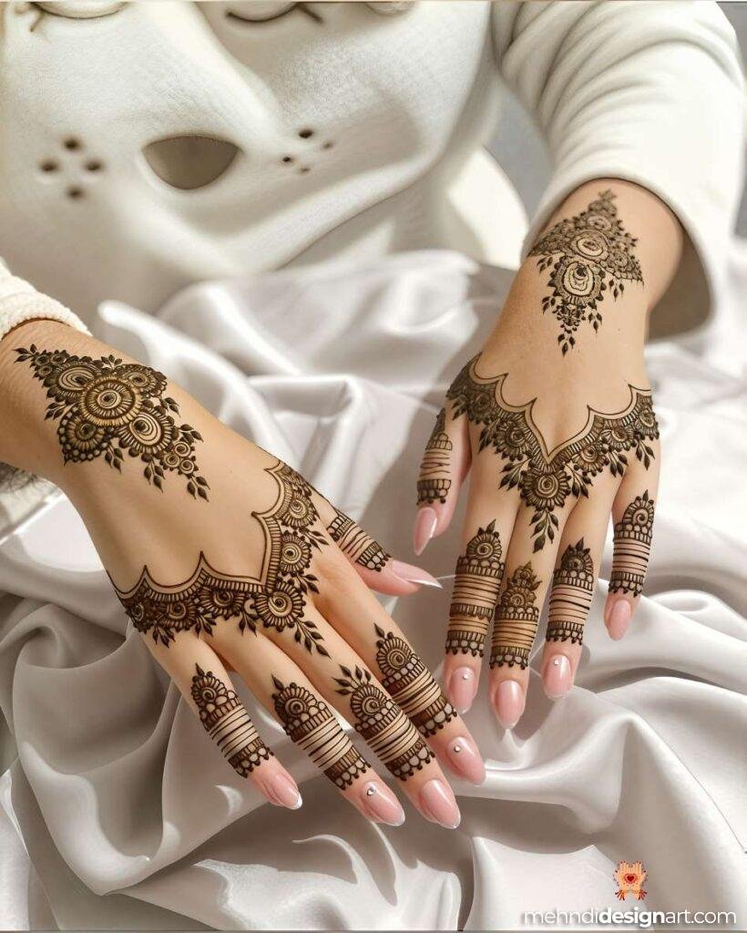 70+ Mehndi Designs for Eid: Celebrate with Style and Grace 60