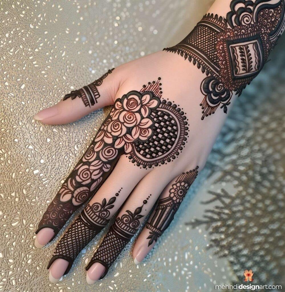 70+ Mehndi Designs for Eid: Celebrate with Style and Grace 59