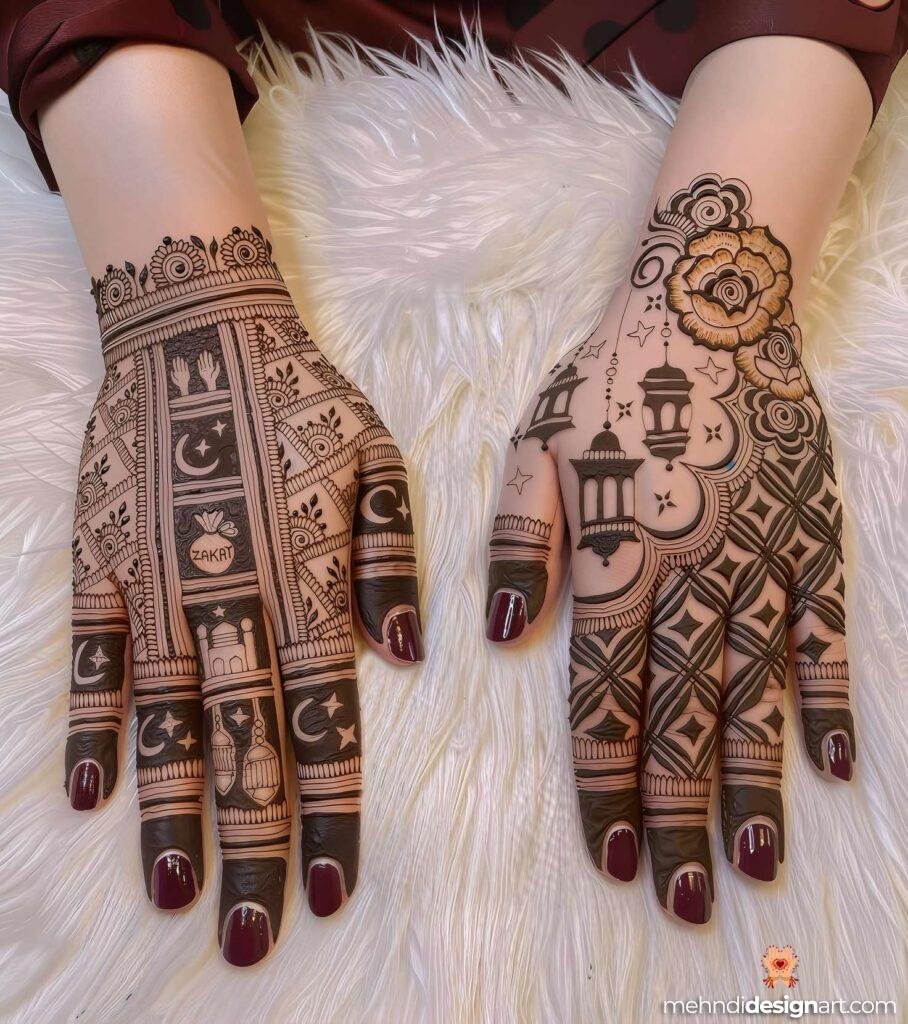 70+ Mehndi Designs for Eid: Celebrate with Style and Grace 68