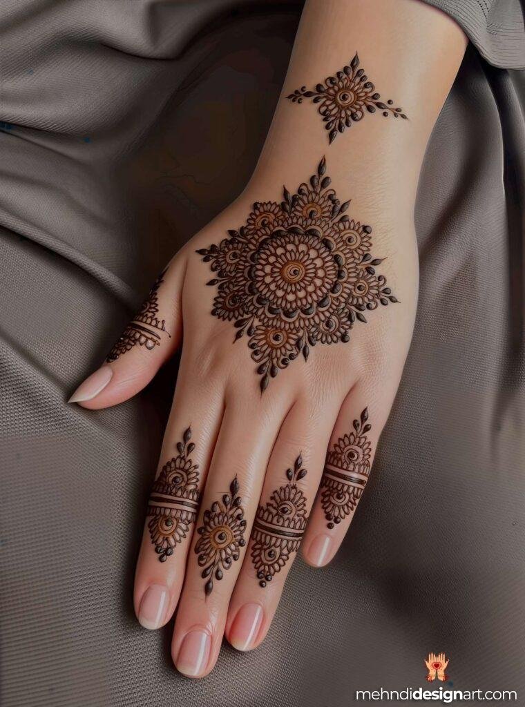 70+ Mehndi Designs for Eid: Celebrate with Style and Grace 69