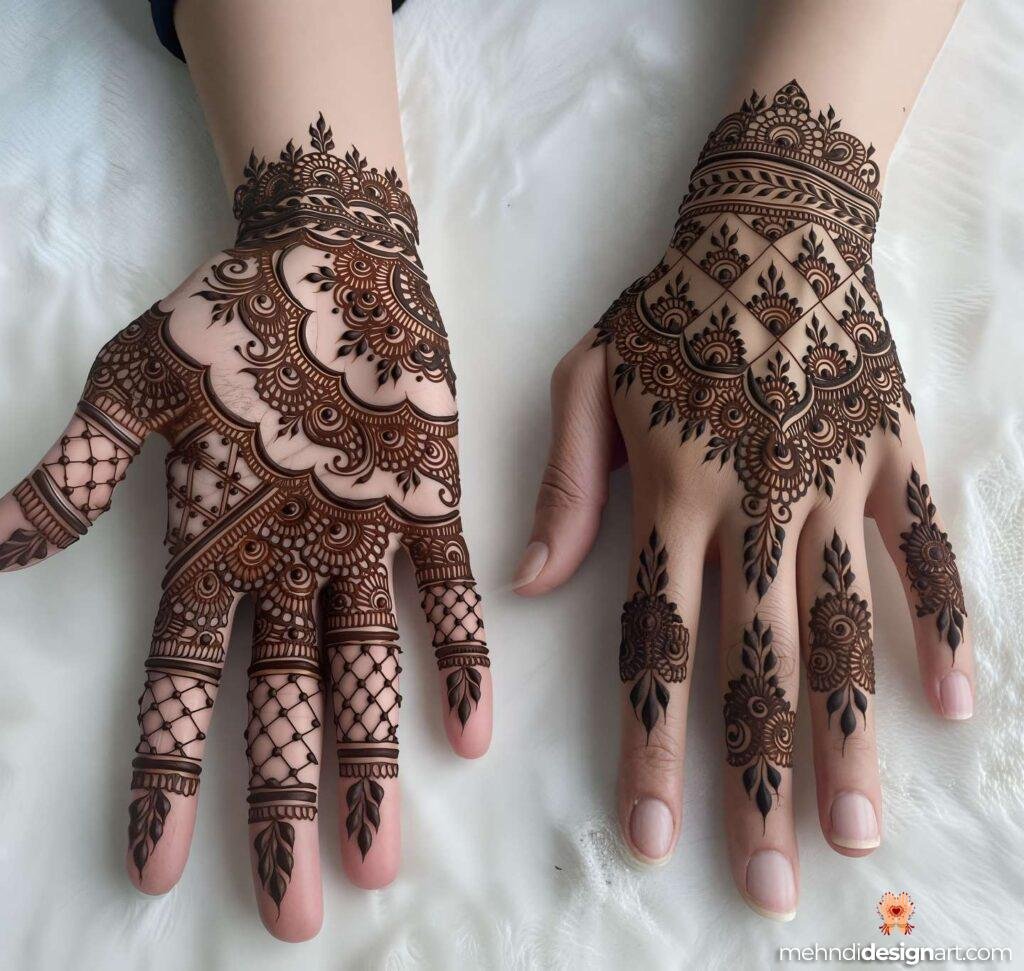 70+ Mehndi Designs for Eid: Celebrate with Style and Grace 9