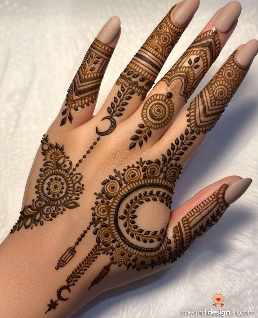 70+ Mehndi Designs for Eid: Celebrate with Style and Grace 71