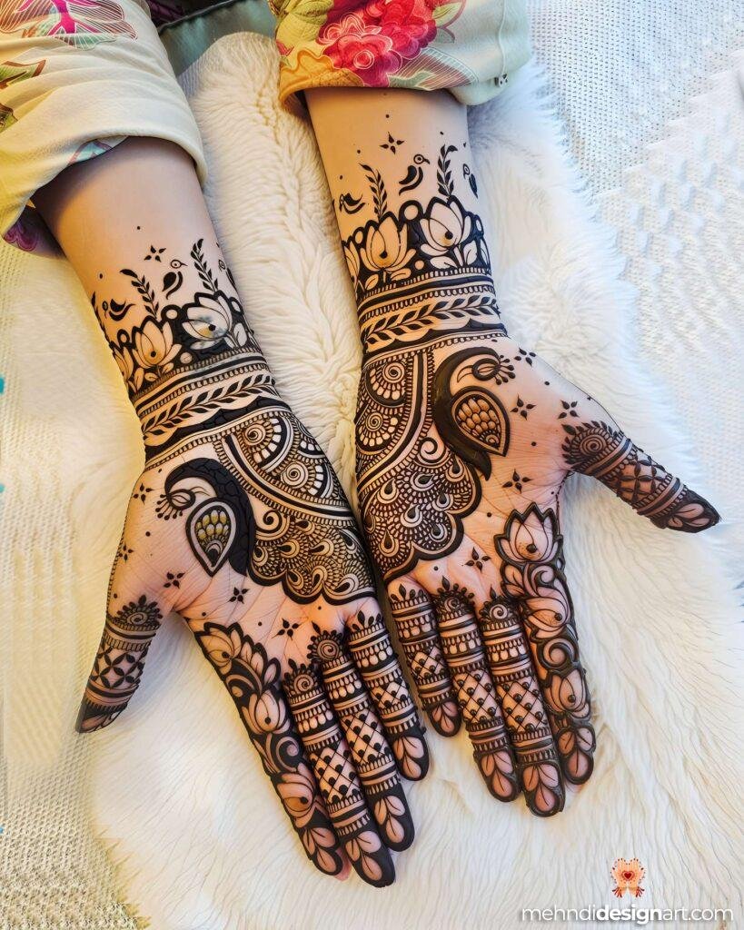 70+ Mehndi Designs for Eid: Celebrate with Style and Grace 12