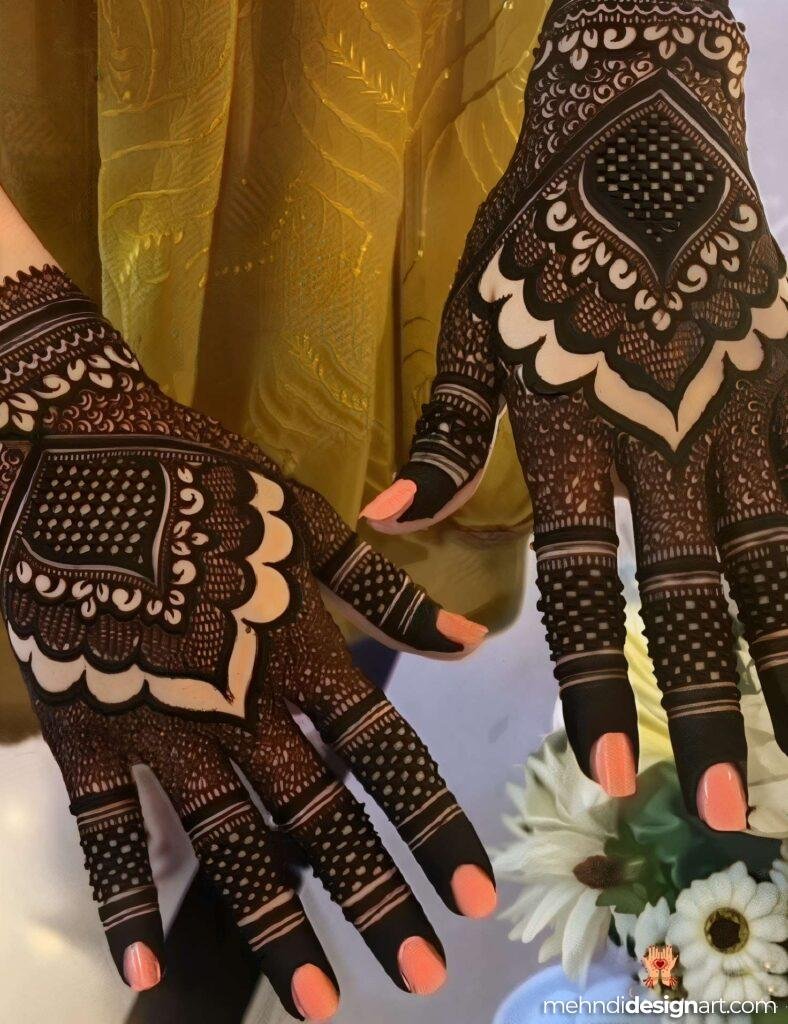 70+ Stylish Mehndi Design Back Hand: Elegant and Trendy Designs 11