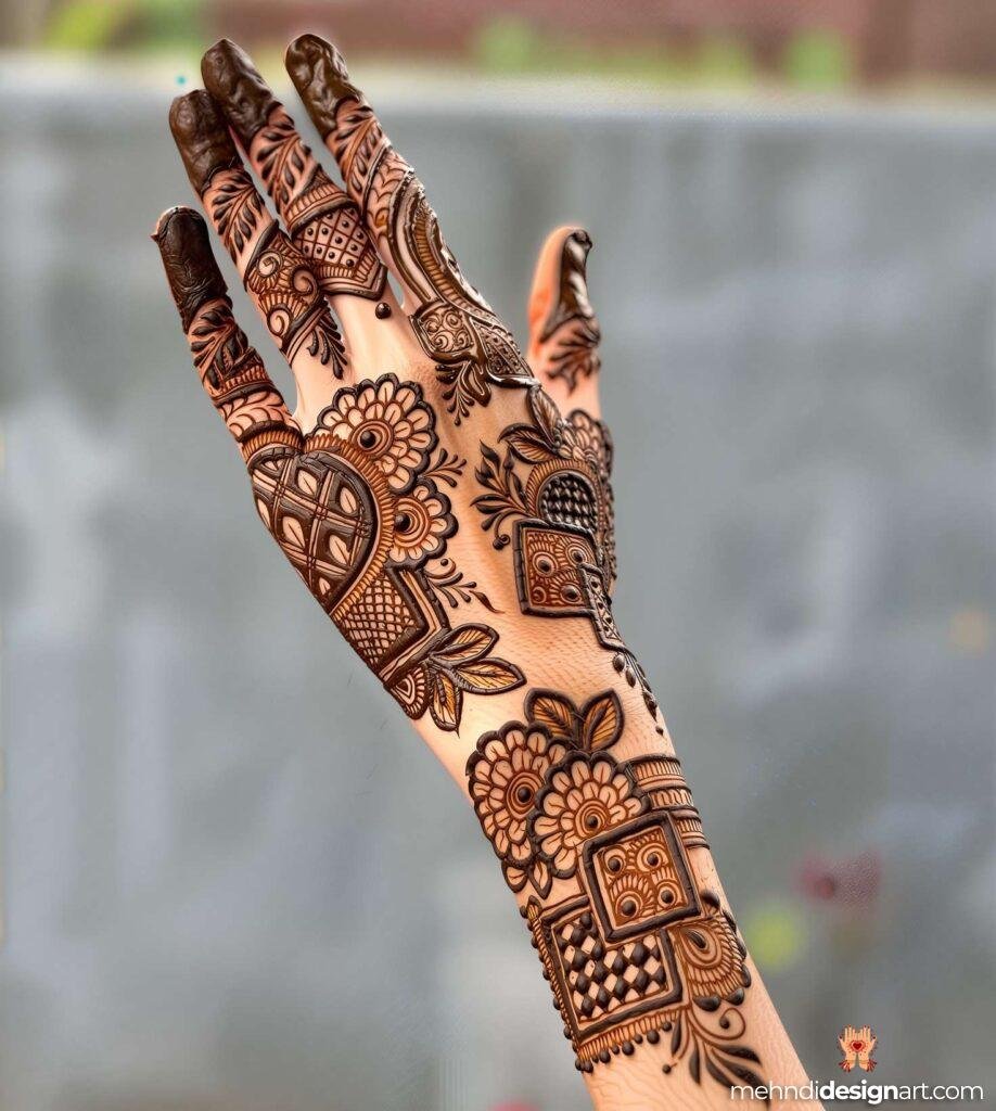 70+ Stylish Mehndi Design Back Hand: Elegant and Trendy Designs 30