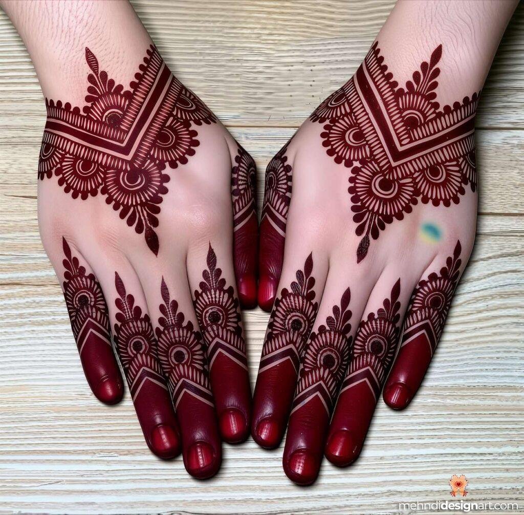 70+ Stylish Mehndi Design Back Hand: Elegant and Trendy Designs 32