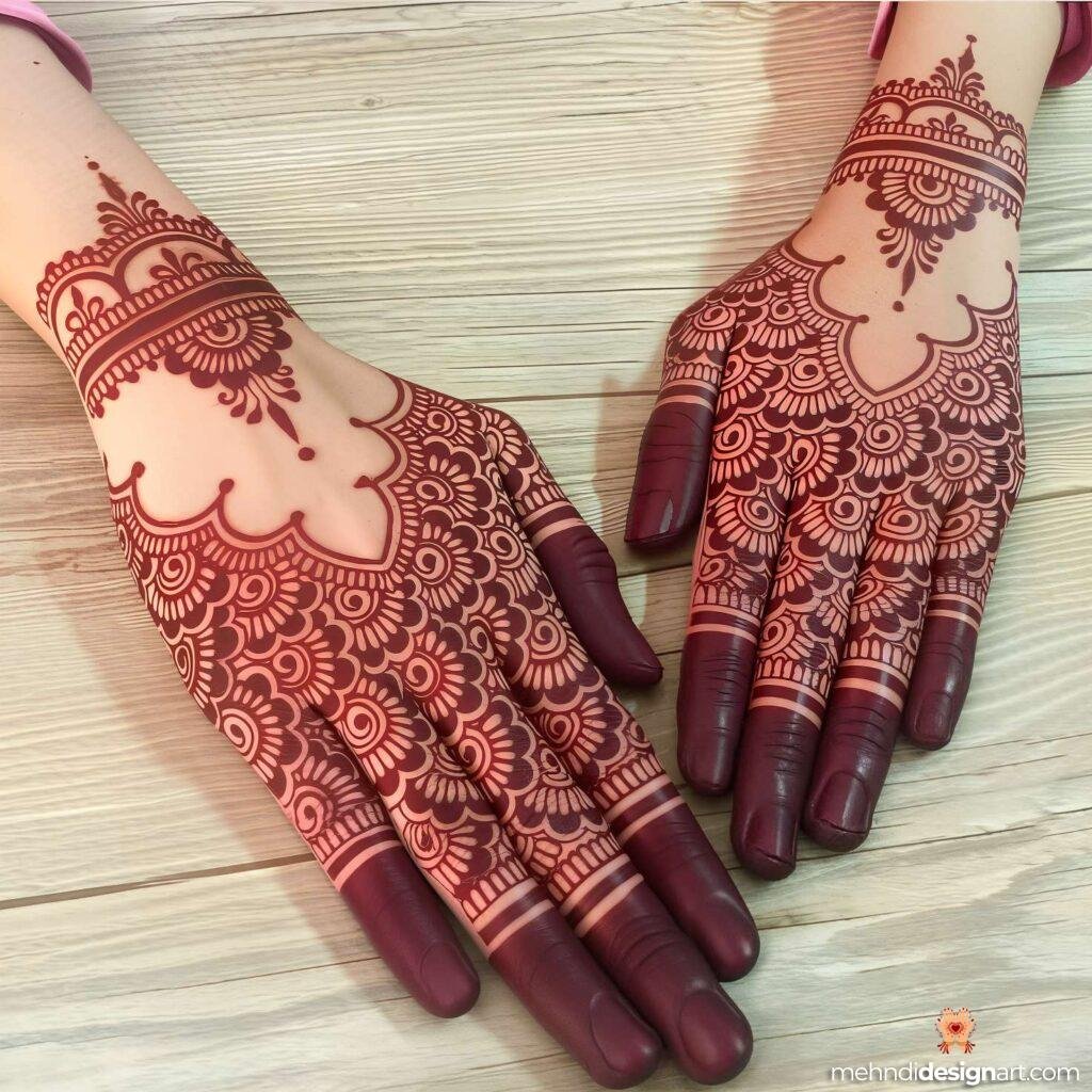 70+ Stylish Mehndi Design Back Hand: Elegant and Trendy Designs 7