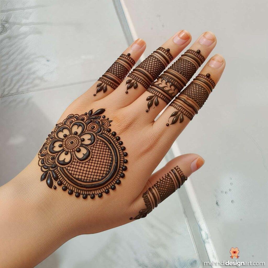 70+ Stylish Mehndi Design Back Hand: Elegant and Trendy Designs 40