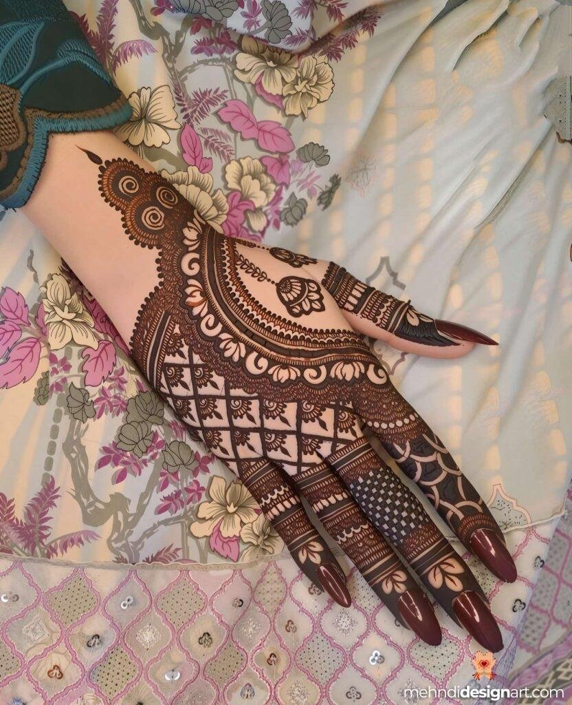70+ Stylish Mehndi Design Back Hand: Elegant and Trendy Designs 52