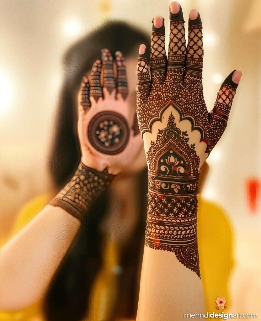 70+ Stylish Mehndi Design Back Hand: Elegant and Trendy Designs 6