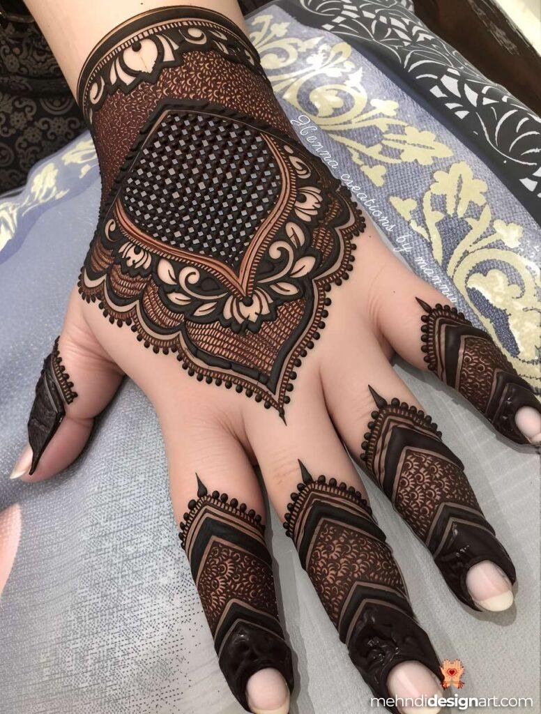 70+ Stylish Mehndi Design Back Hand: Elegant and Trendy Designs 64