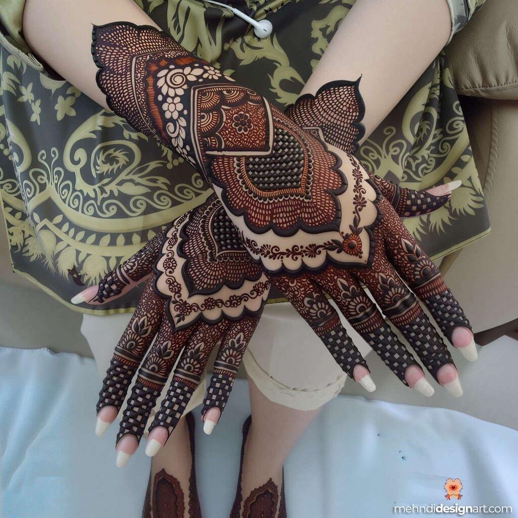 70+ Stylish Mehndi Design Back Hand: Elegant and Trendy Designs 72